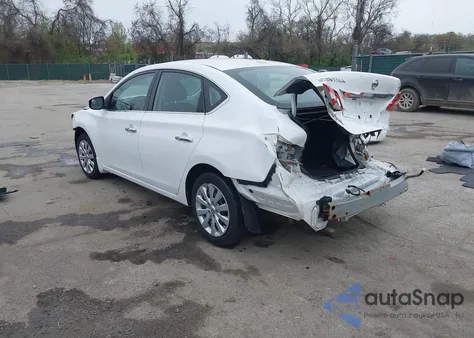 2016 Nissan Sentra Sv из США, поврежденный, VIN 3N1AB7AP7GL660409